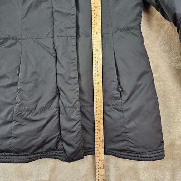 Nike Down Puffer Jacket Full Zip Parka Women's Size S Outdoor Hiking Black - Picture 4 of 11